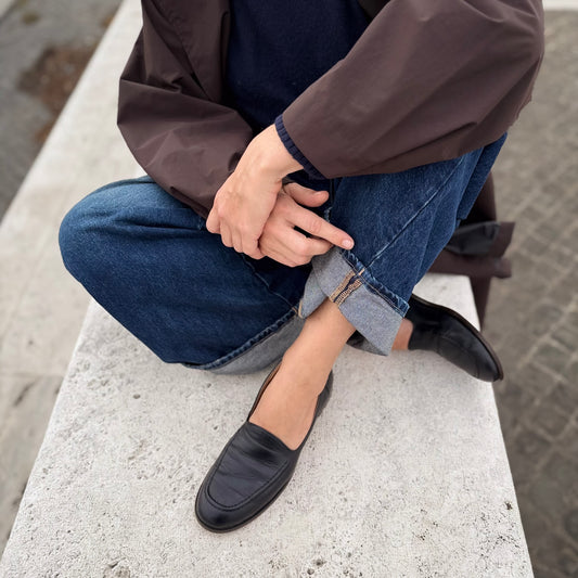 Mocassino Cosima nappa nero