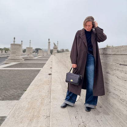 Cosima black nappa moccasin 