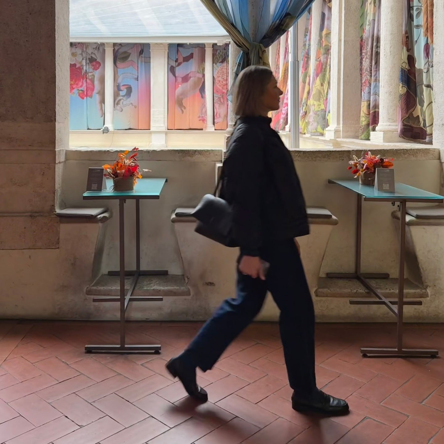 Mocassino Elena invecchiato nero