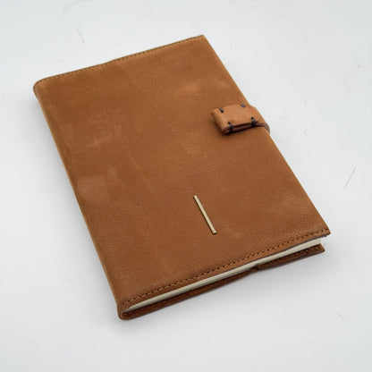 Notebook large long beach caramello