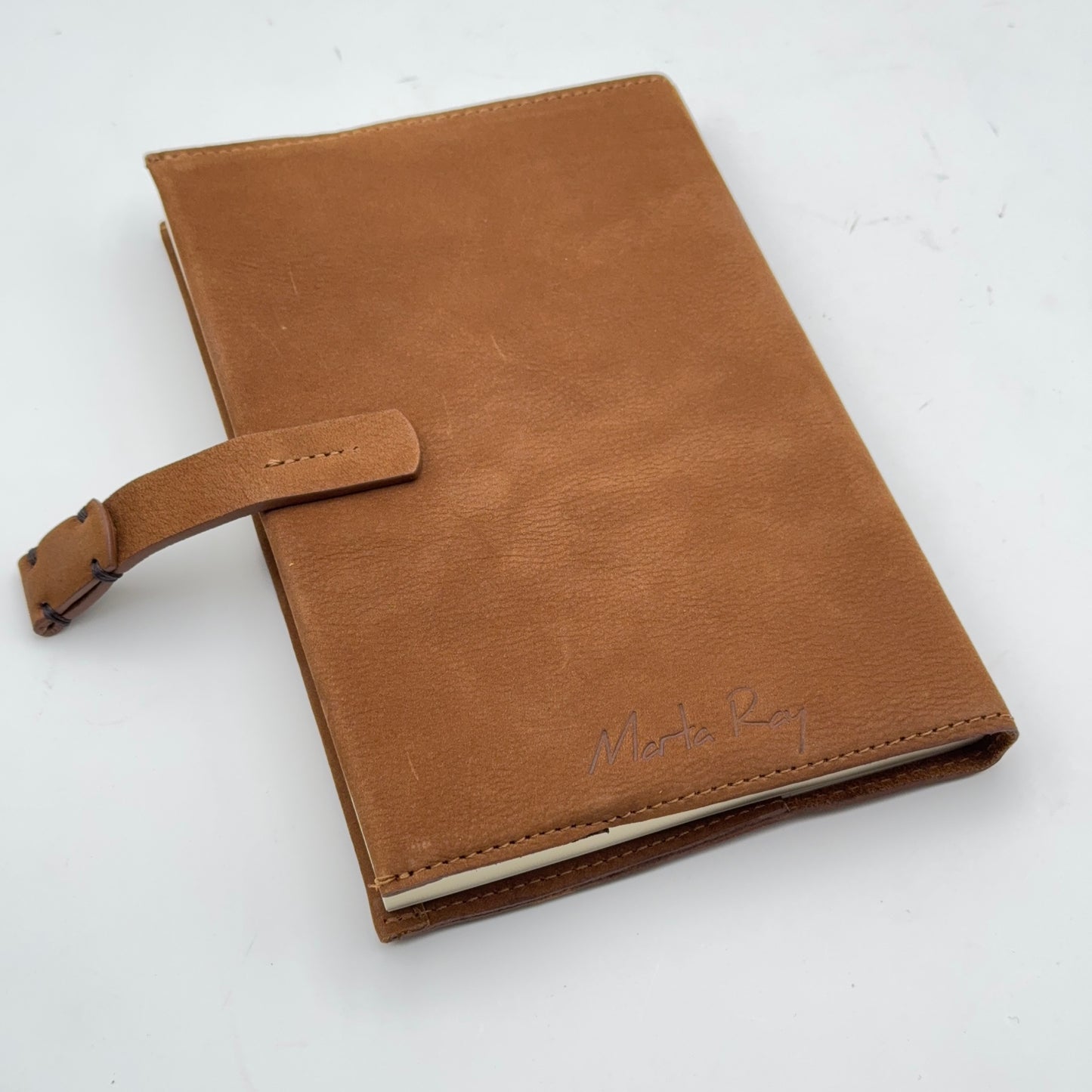 Notebook large long beach caramello