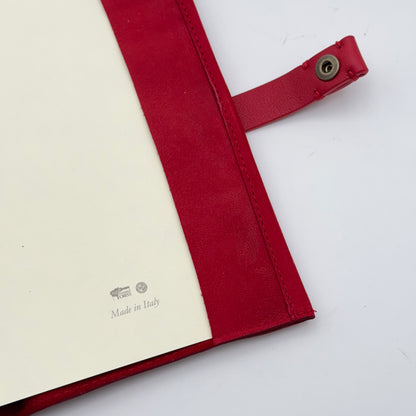 Notebook large long beach rosso