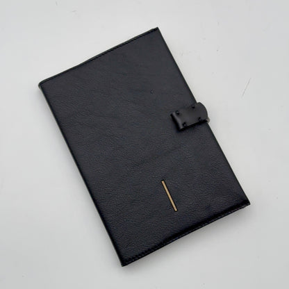 Notebook large mousse nero