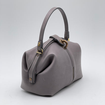 Pouf Medium ingrassato grigio