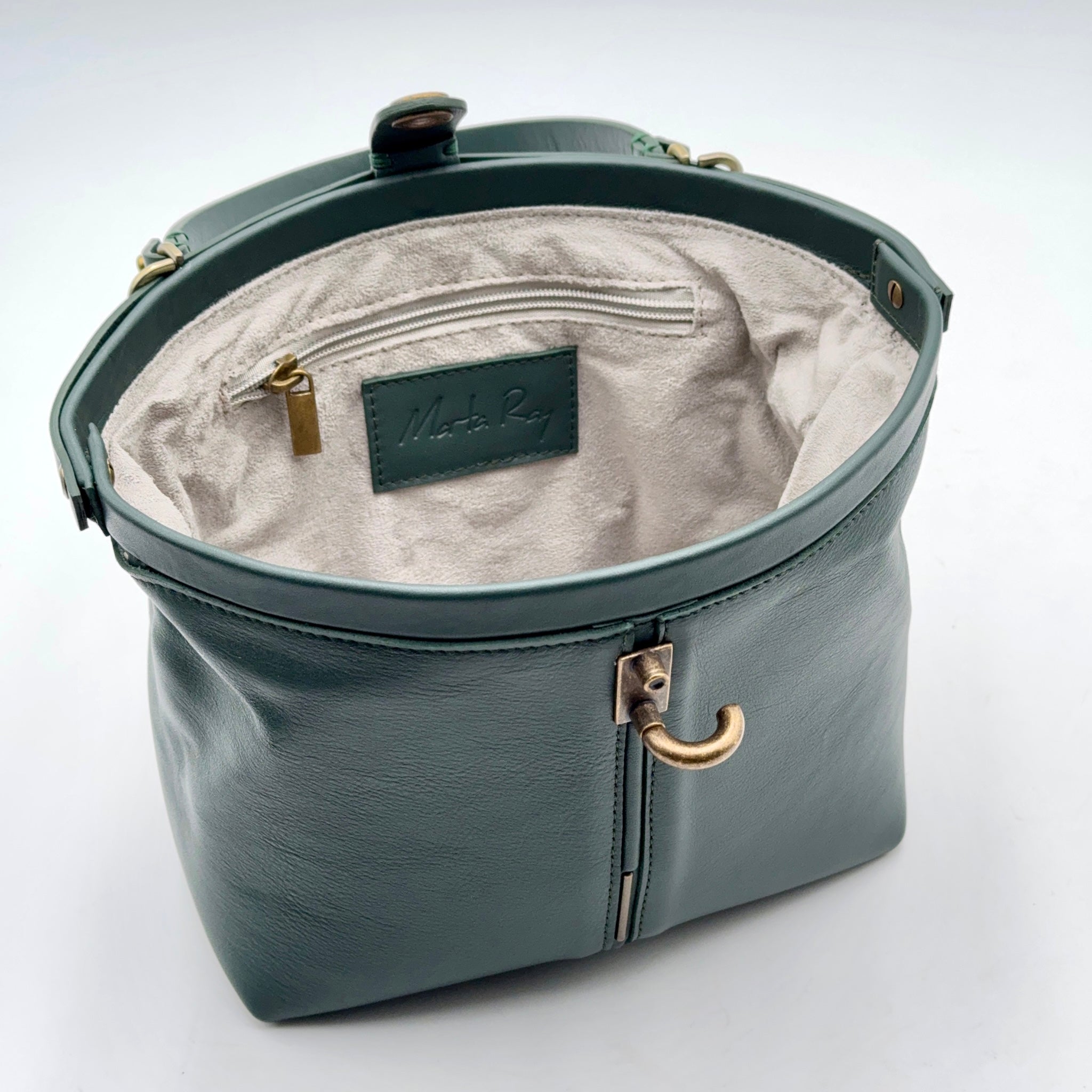 Pouf Medium mousse cardo marino