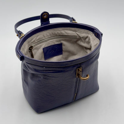 Pouf Medium mousse perlato viola