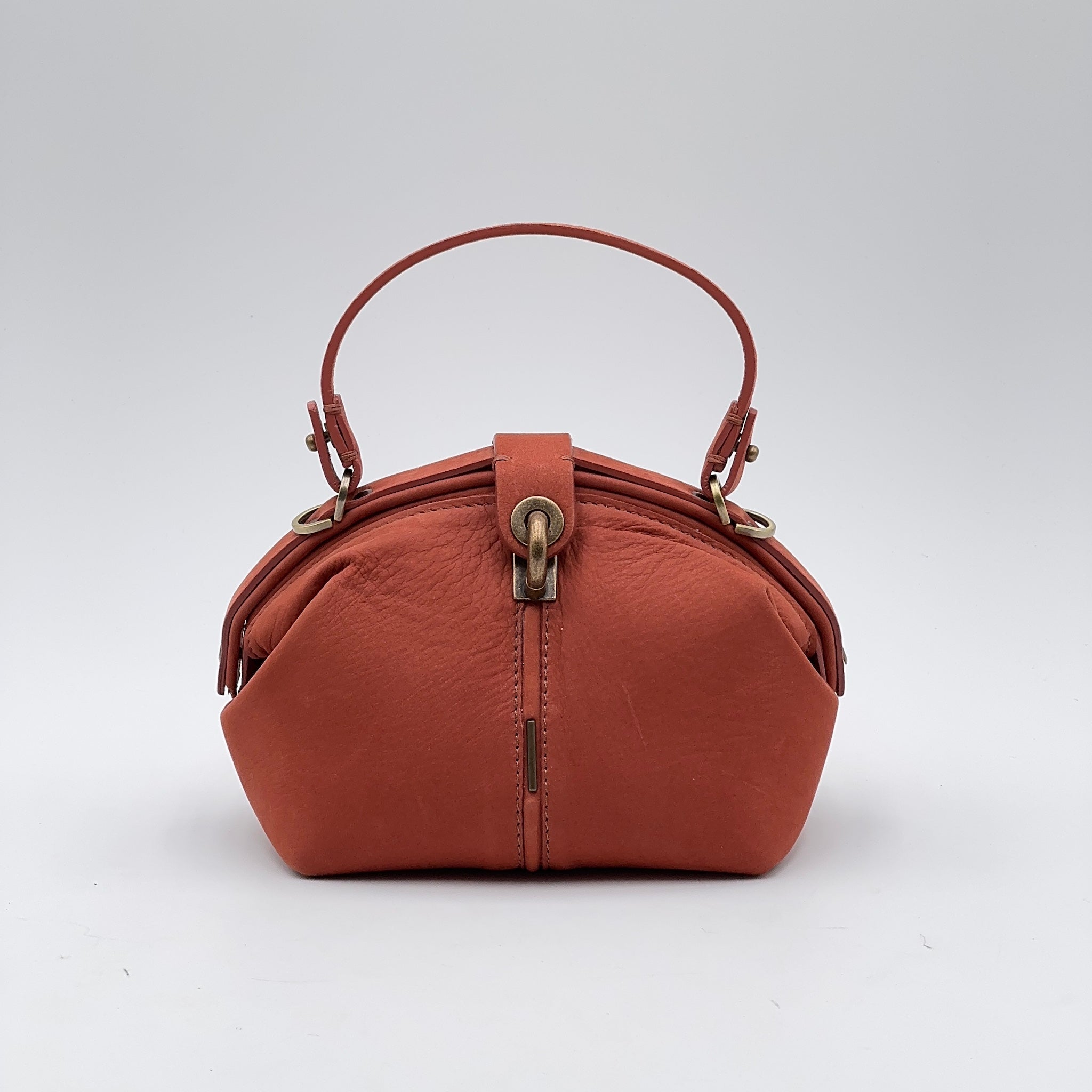 Pouf Small long beach cuoio inglese
