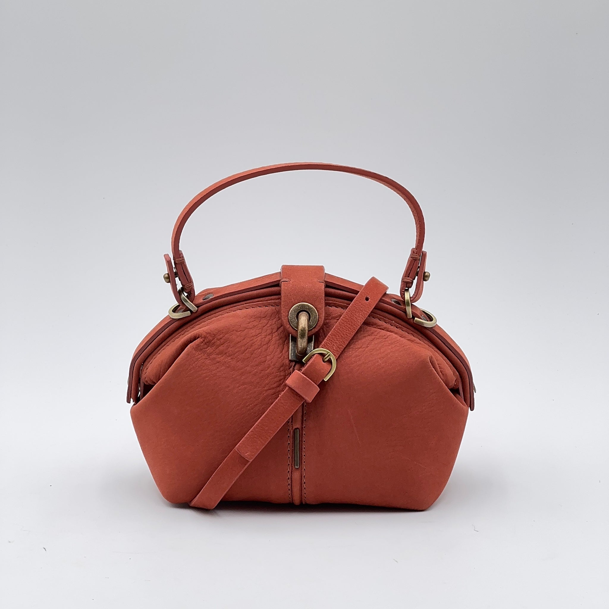 Pouf Small long beach cuoio inglese