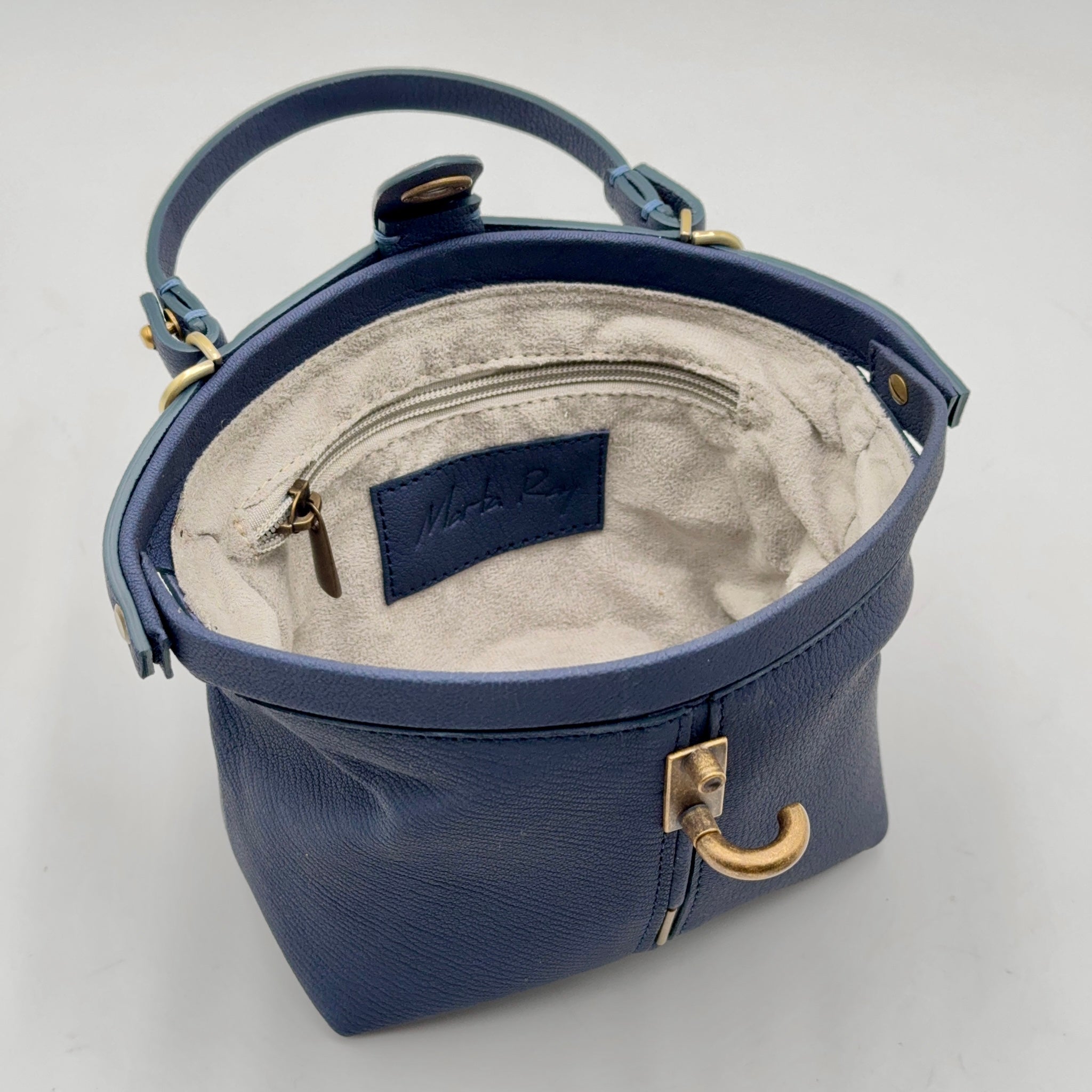 Pouf Small zeland blu scuro
