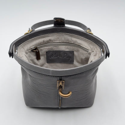 Pouf Small zeland grigio