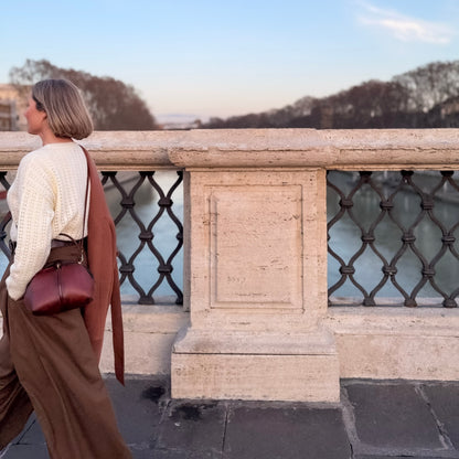 Pouf Medium invecchiato corteccia