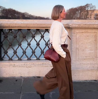 Pouf Medium invecchiato corteccia