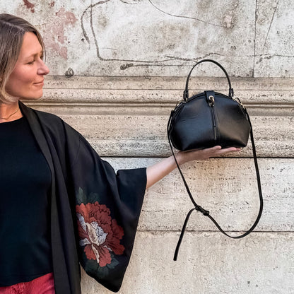 Pouf Medium mousse nero