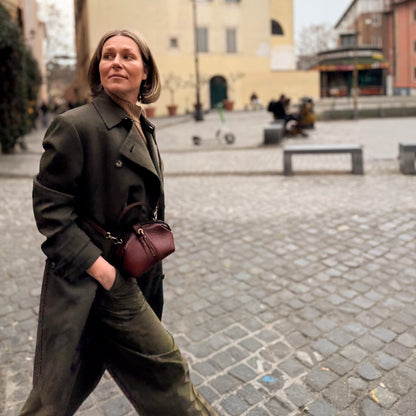 Pouf Small invecchiato corteccia