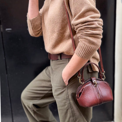 Pouf Small invecchiato corteccia