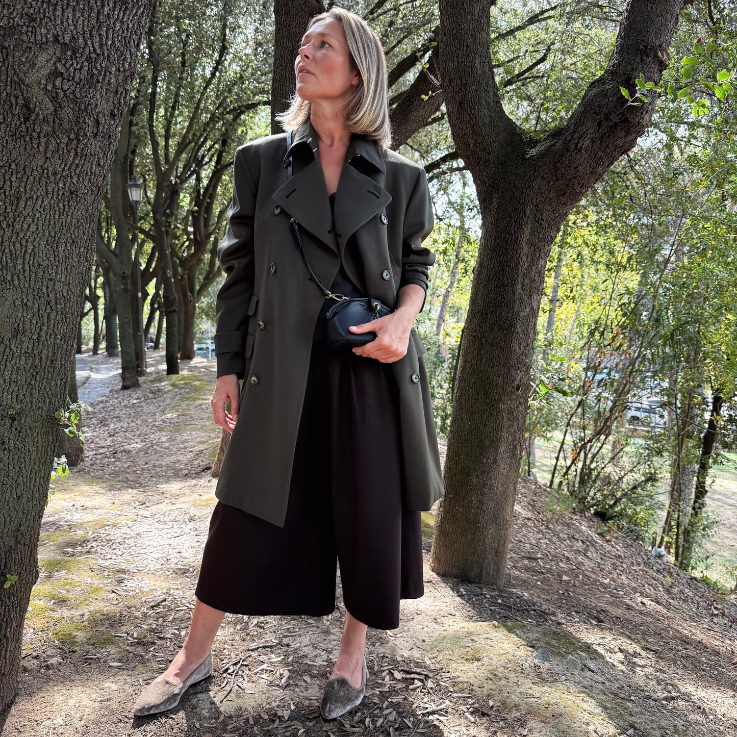 Scarpetta Flavia velluto perla visone