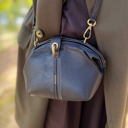 Pouf Small mousse nero