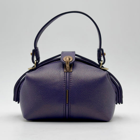 Pouf Small mousse perlato viola