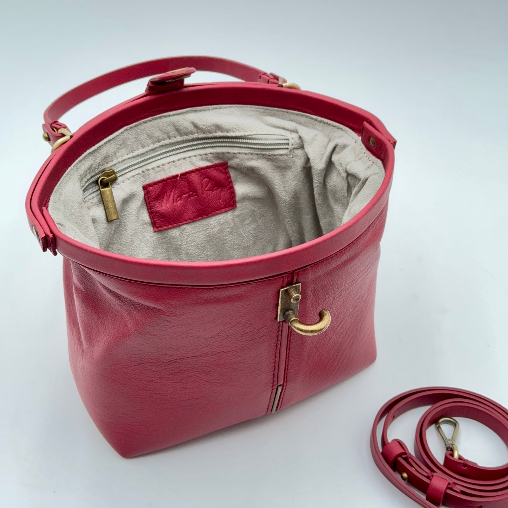 Pouf medium mistral rosso