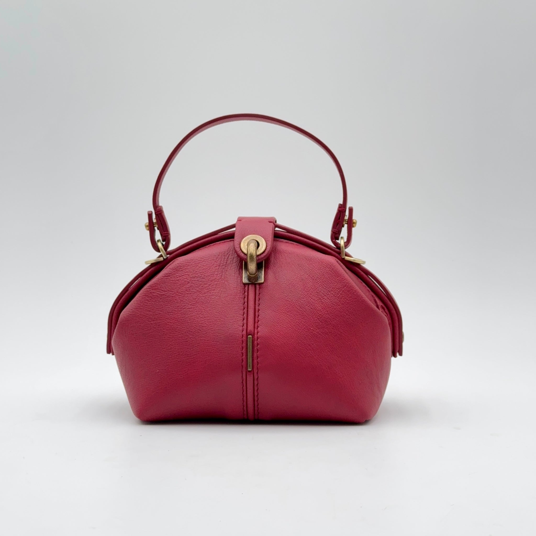Pouf small mistral rosso