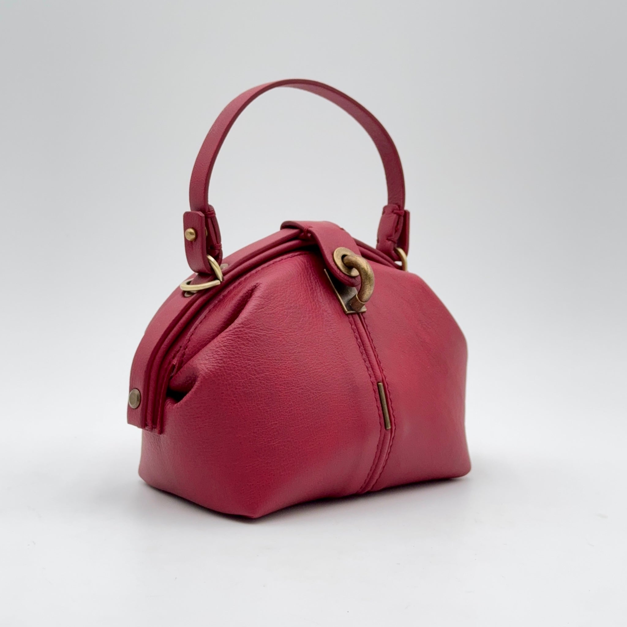 Pouf small mistral rosso