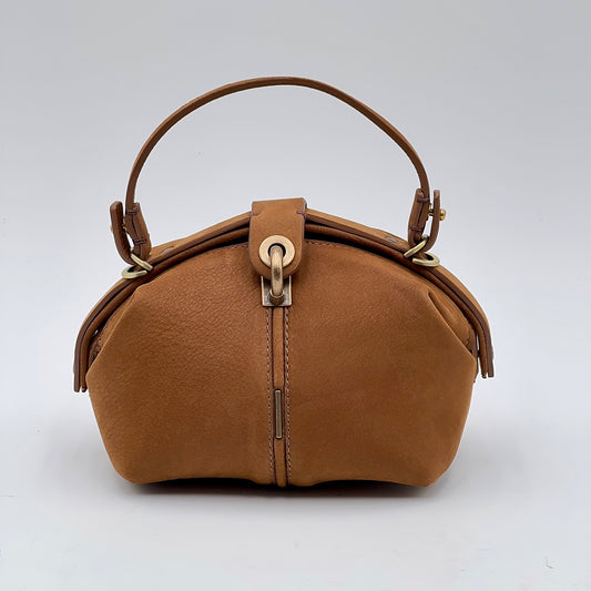 Pouf Small long beach caramello