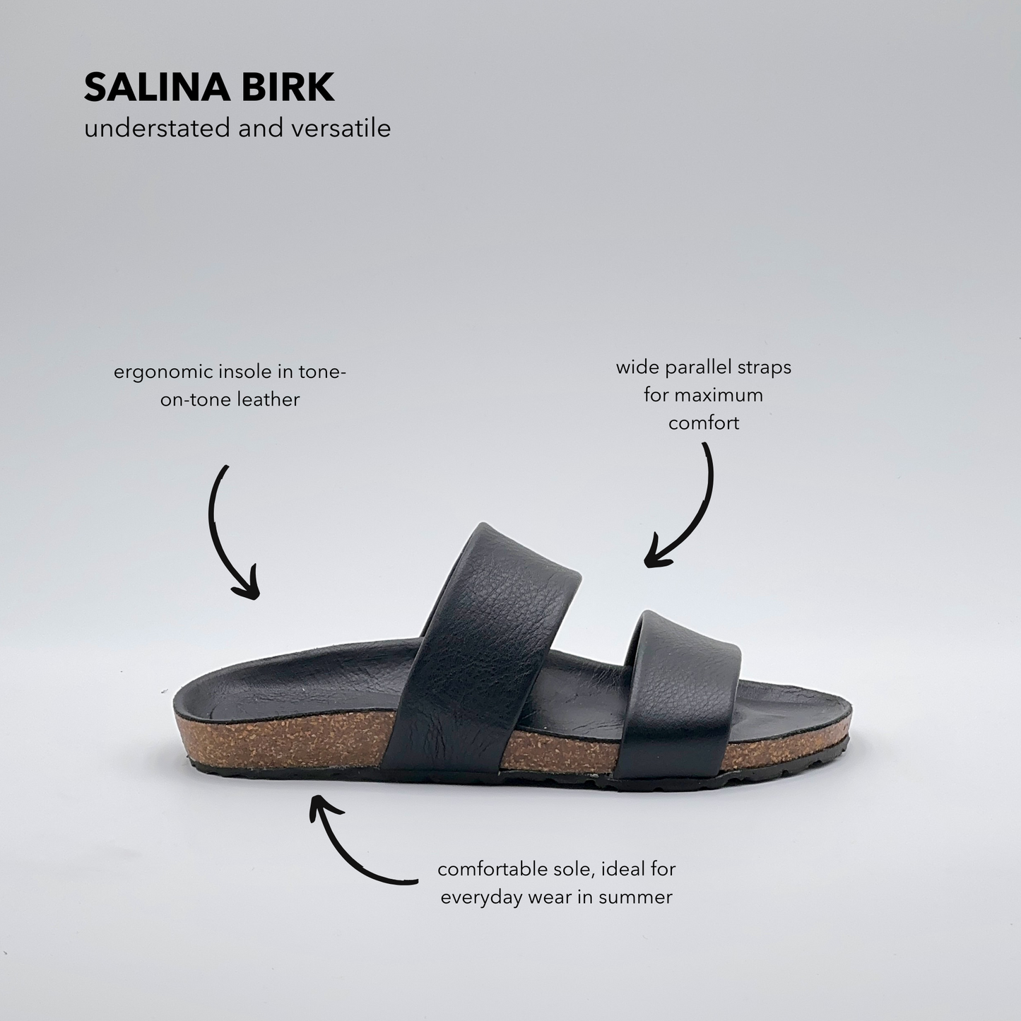 Salina birk mousse nero