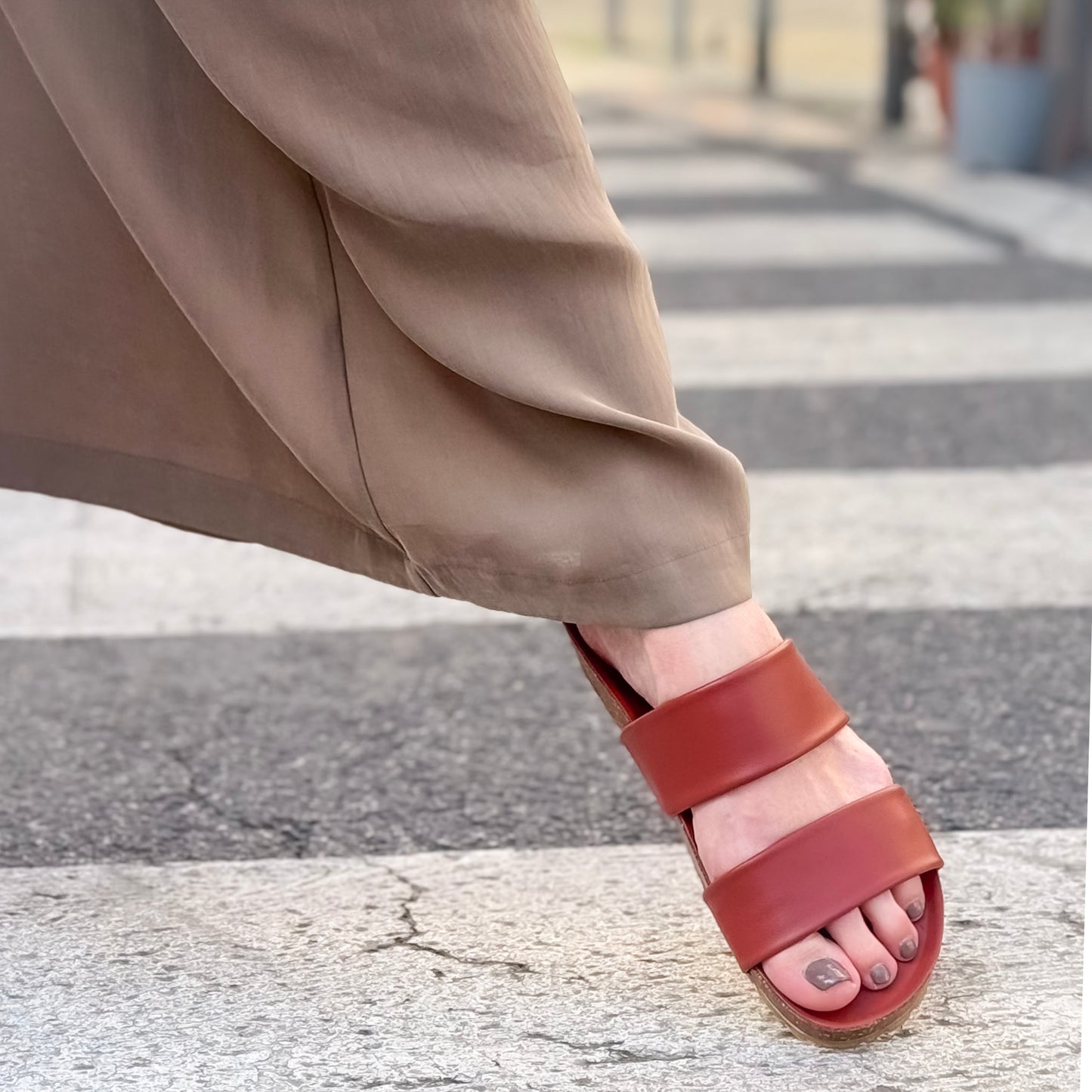 Salina birk mousse cuoio inglese