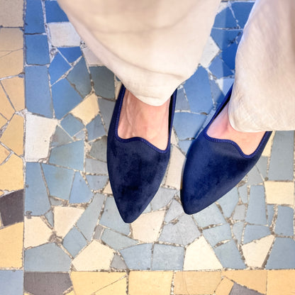Flavia night velvet slipper 