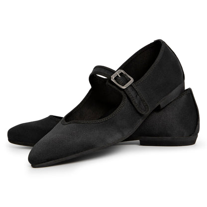 Scarpetta Flavia MJ satin nero