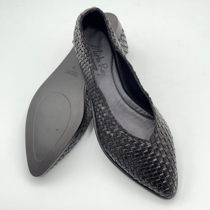 Black dyed woven Soshu ballerina