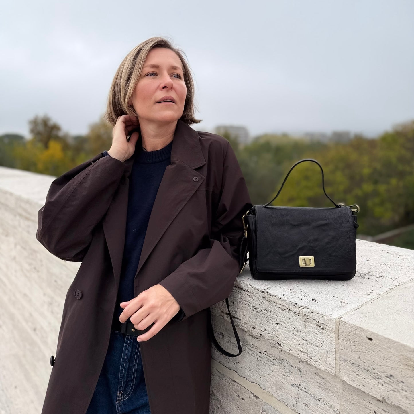 Preorder Yulia invecchiato nero