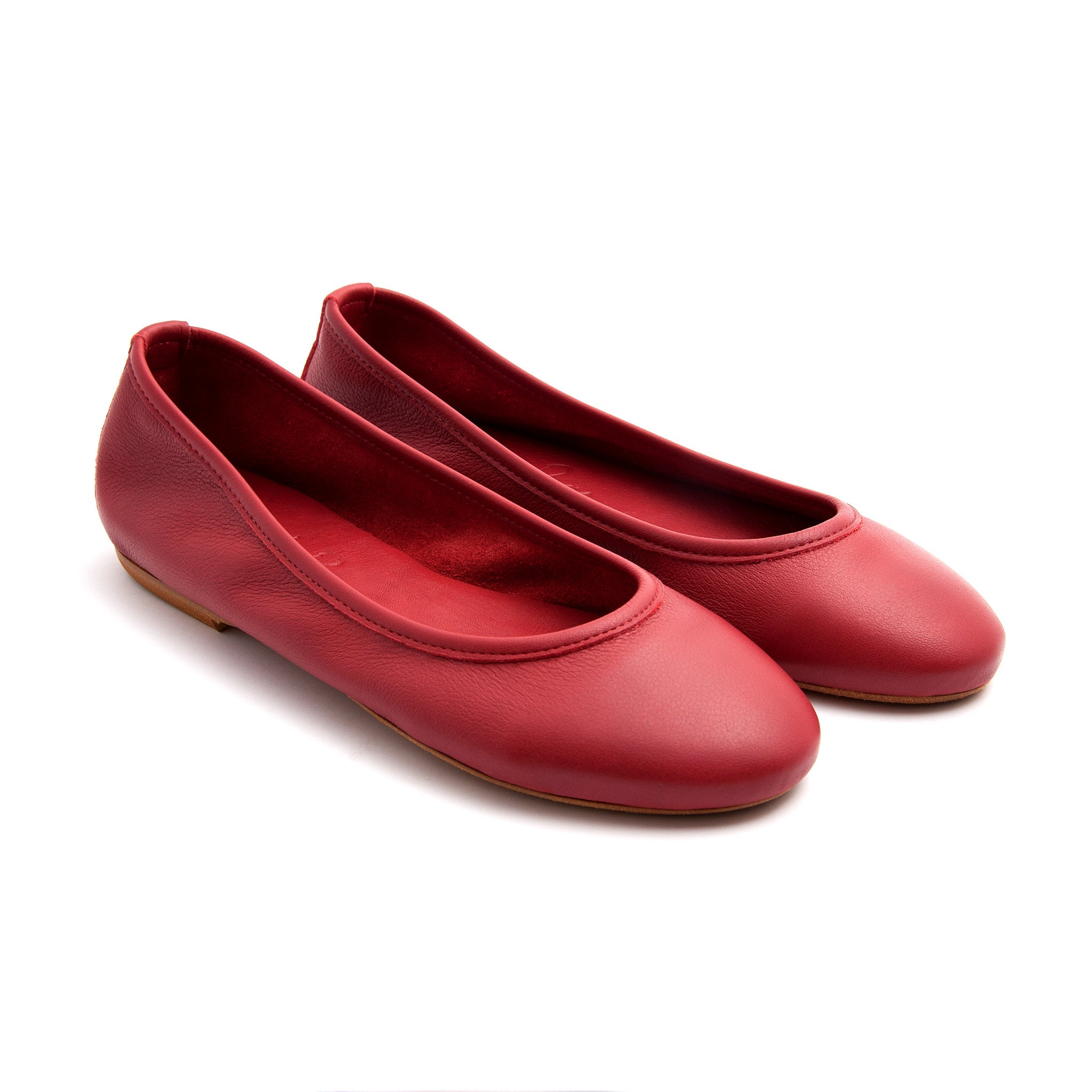 Ballerina Beppa mousse rosso
