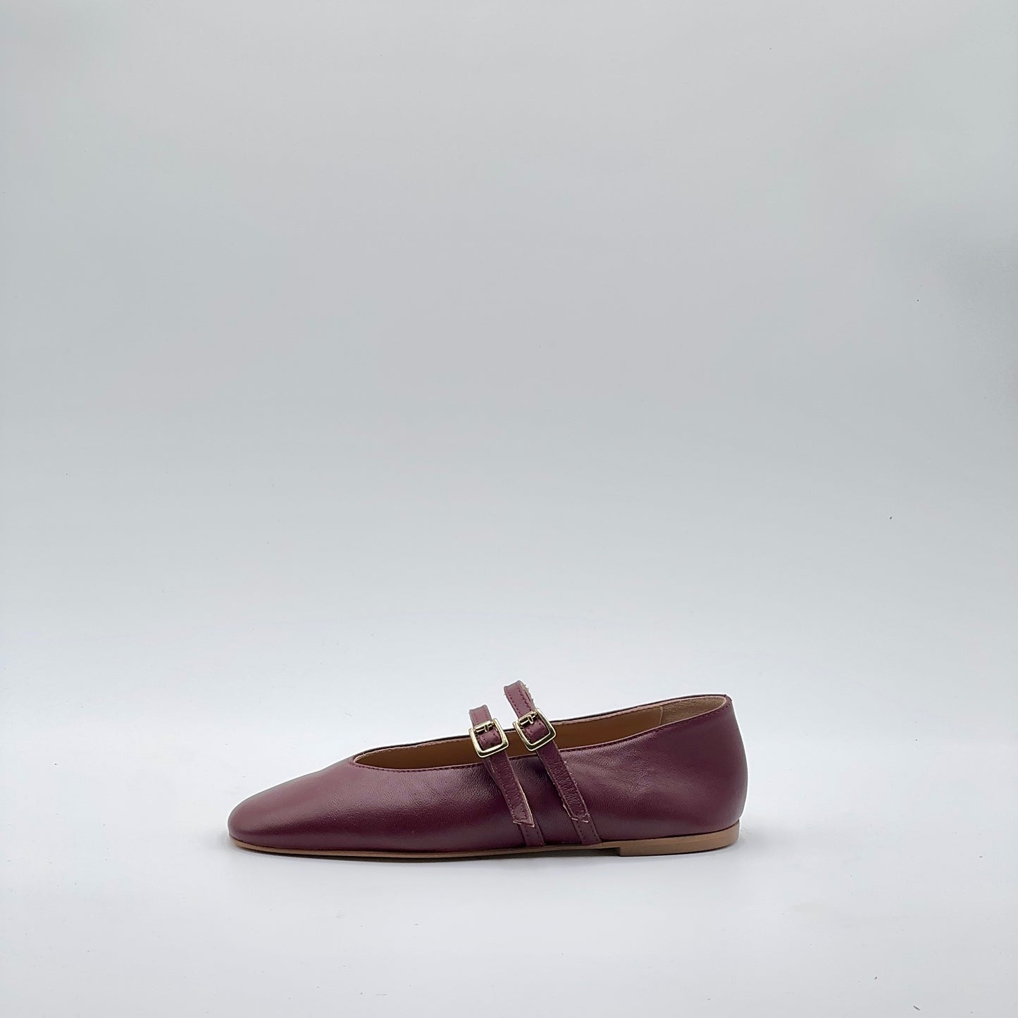 Ballerina Erica nappa bordeaux