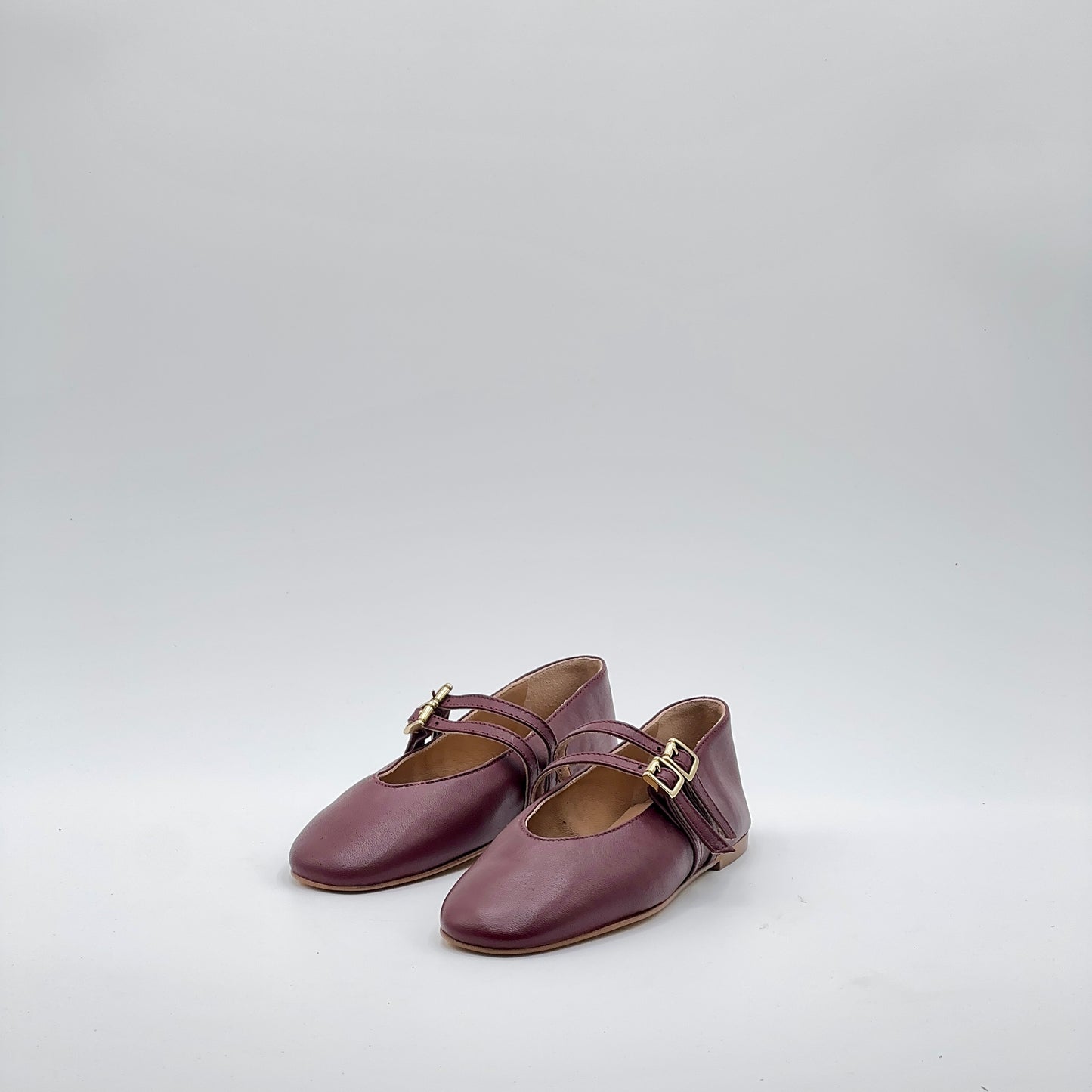 Ballerina Erica nappa bordeaux