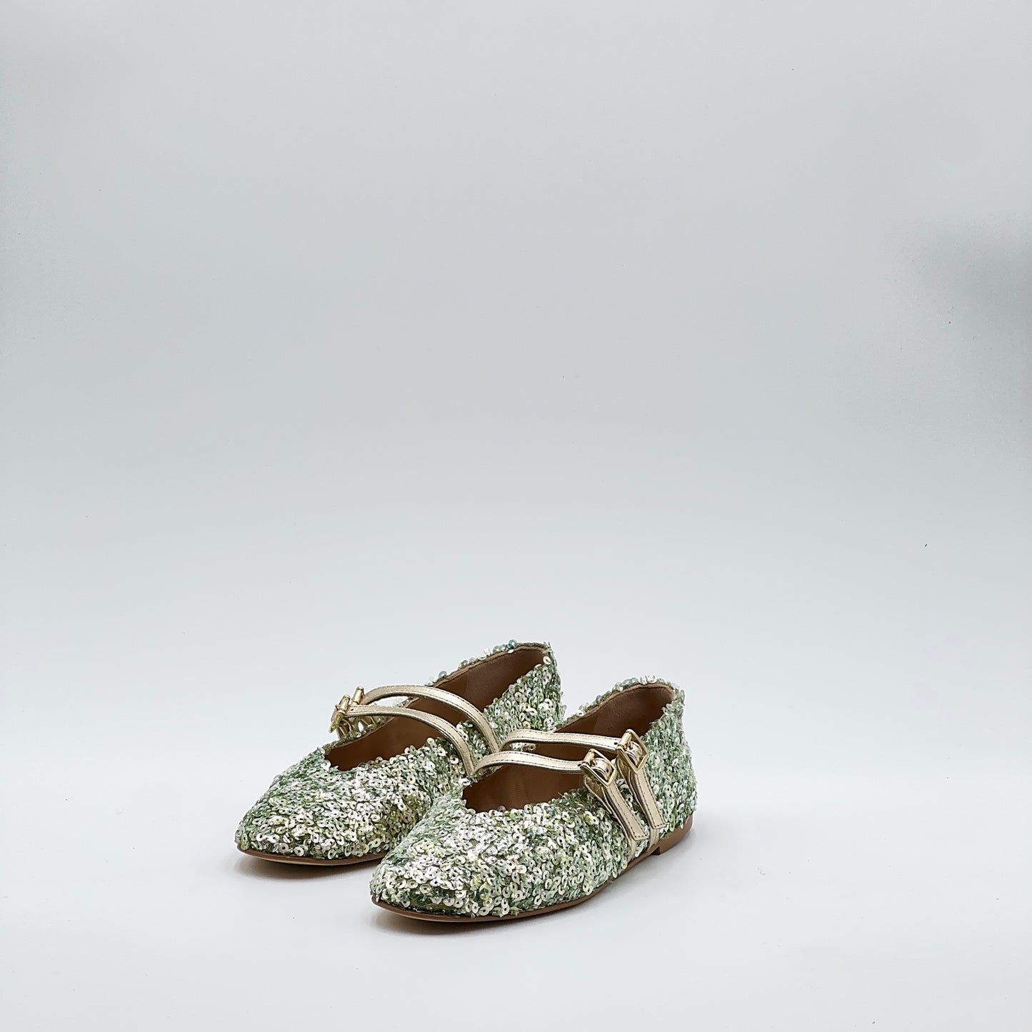 Ballerina Erica paillettes verde