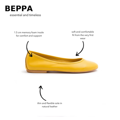Ballerina Beppa mousse giallo