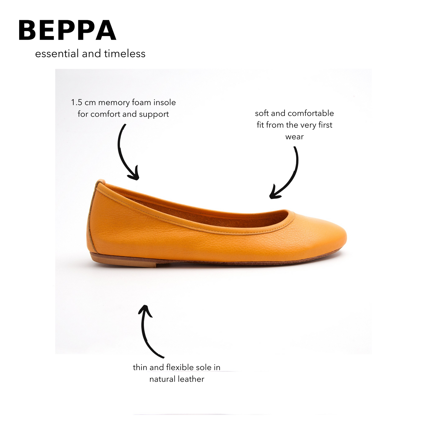 Ballerina Beppa mousse mango