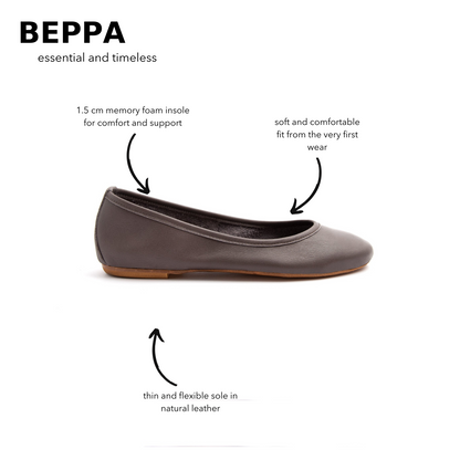Ballerina Beppa mousse grigio