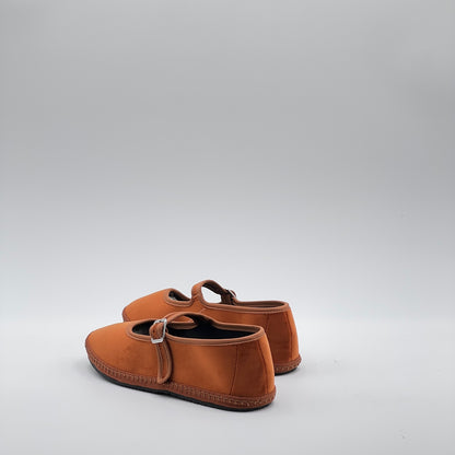 Friulana mary jane velluto arancio