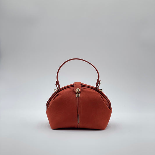 Pouf Medium long beach cuoio inglese