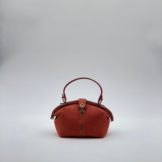 Pouf Small long beach cuoio inglese
