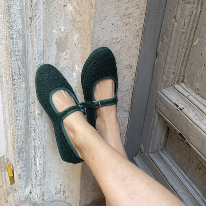 Friulana mary jane orsetto verde
