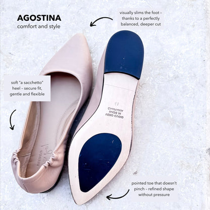 Ballerina Agostina mousse nudo