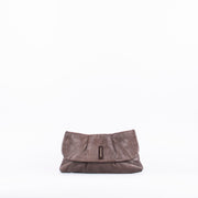 Agnese altheyus brown - pochette in pelle con tracolla marrone - Marta Ray
