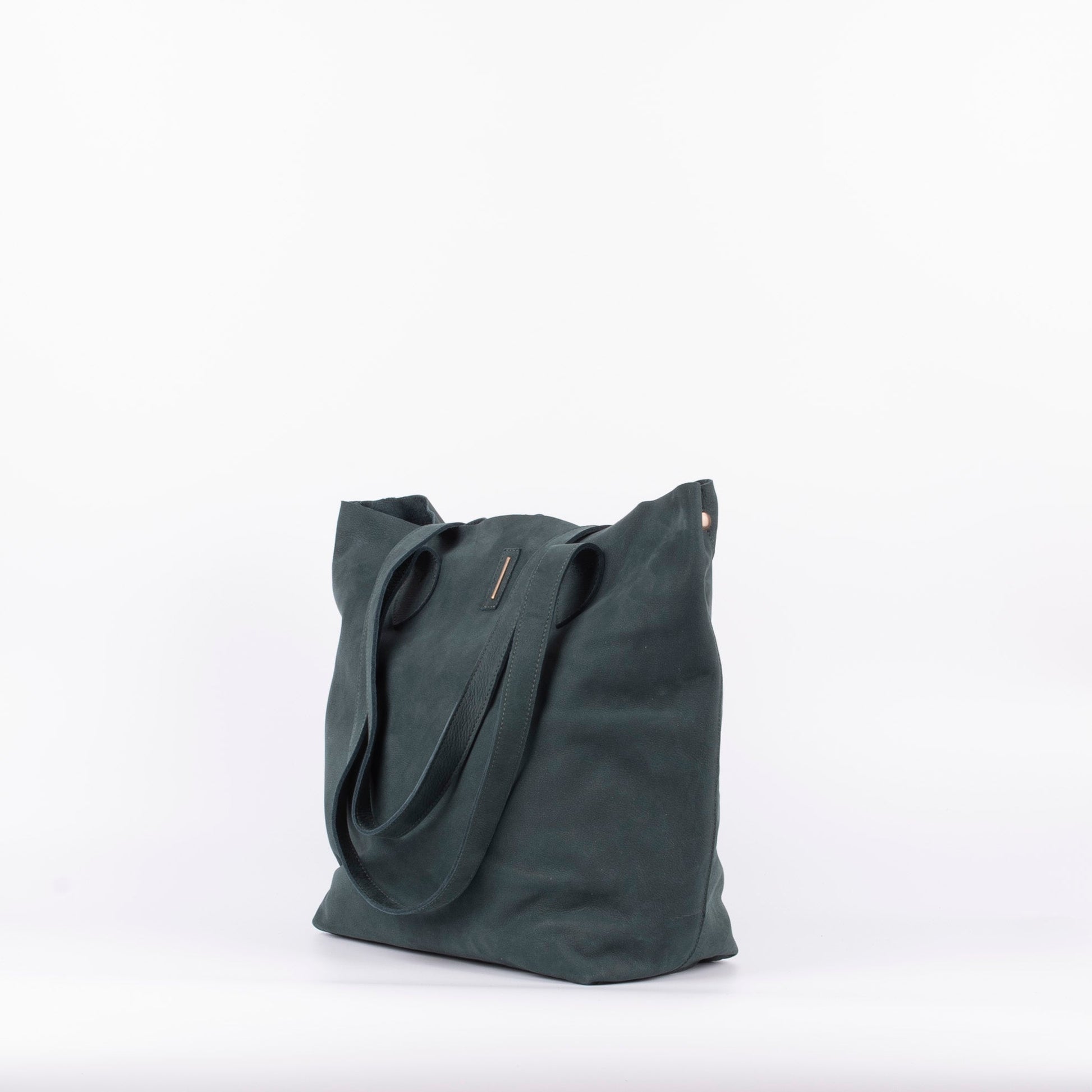 Alice long beach ottanio - borsa a spalla in pelle verde - Marta Ray