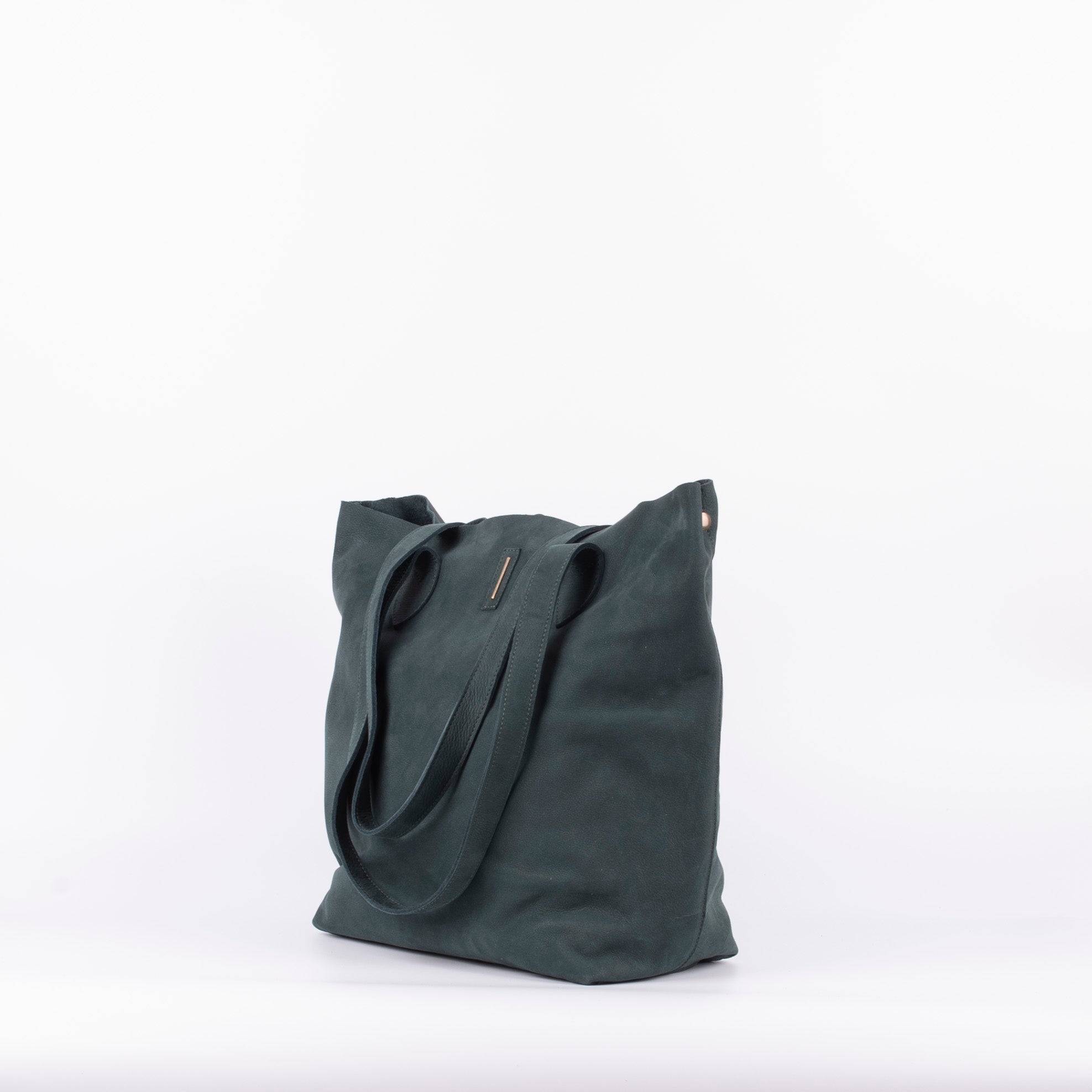 Alice long beach ottanio - borsa a spalla in pelle verde - Marta Ray