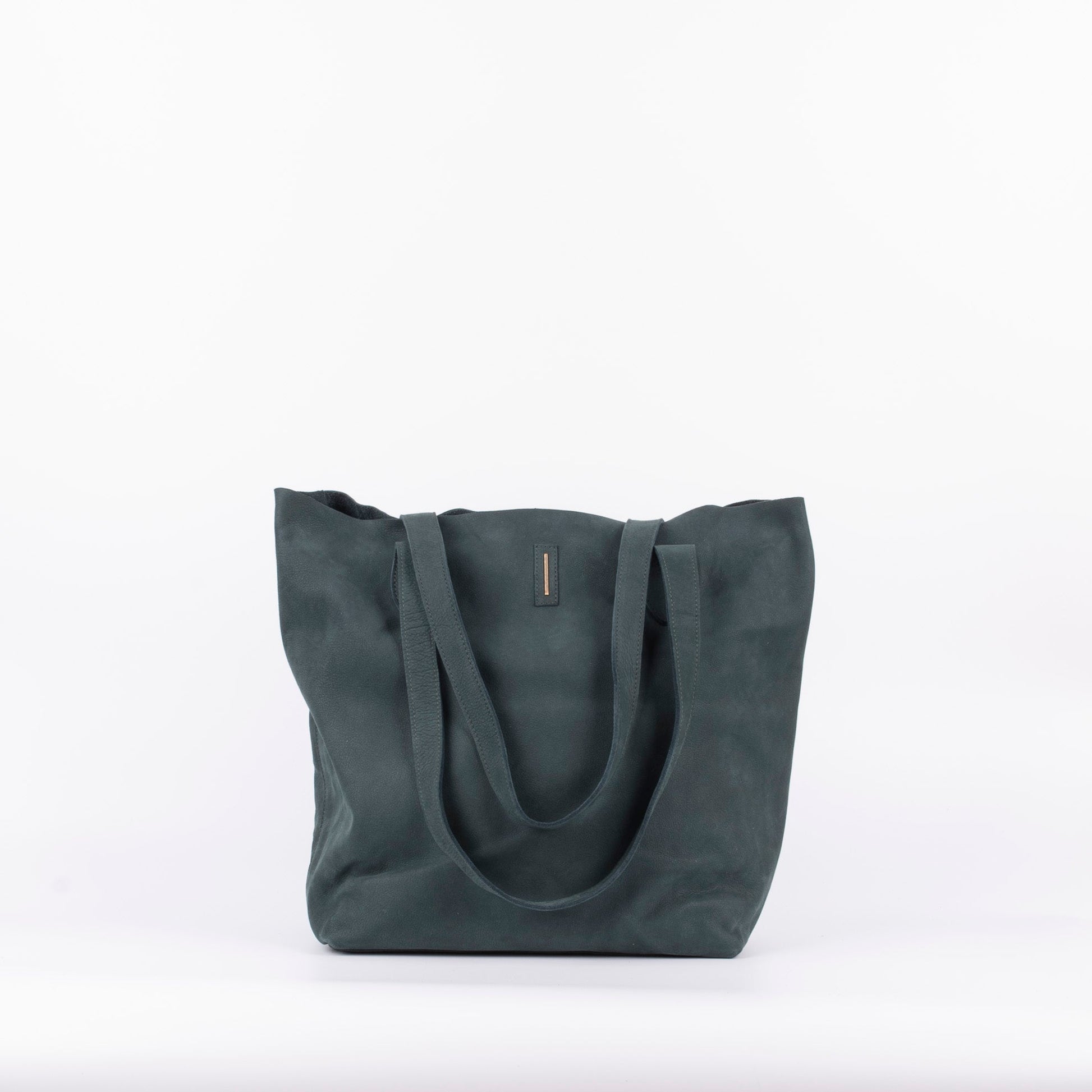 Alice long beach ottanio - borsa a spalla in pelle verde - Marta Ray