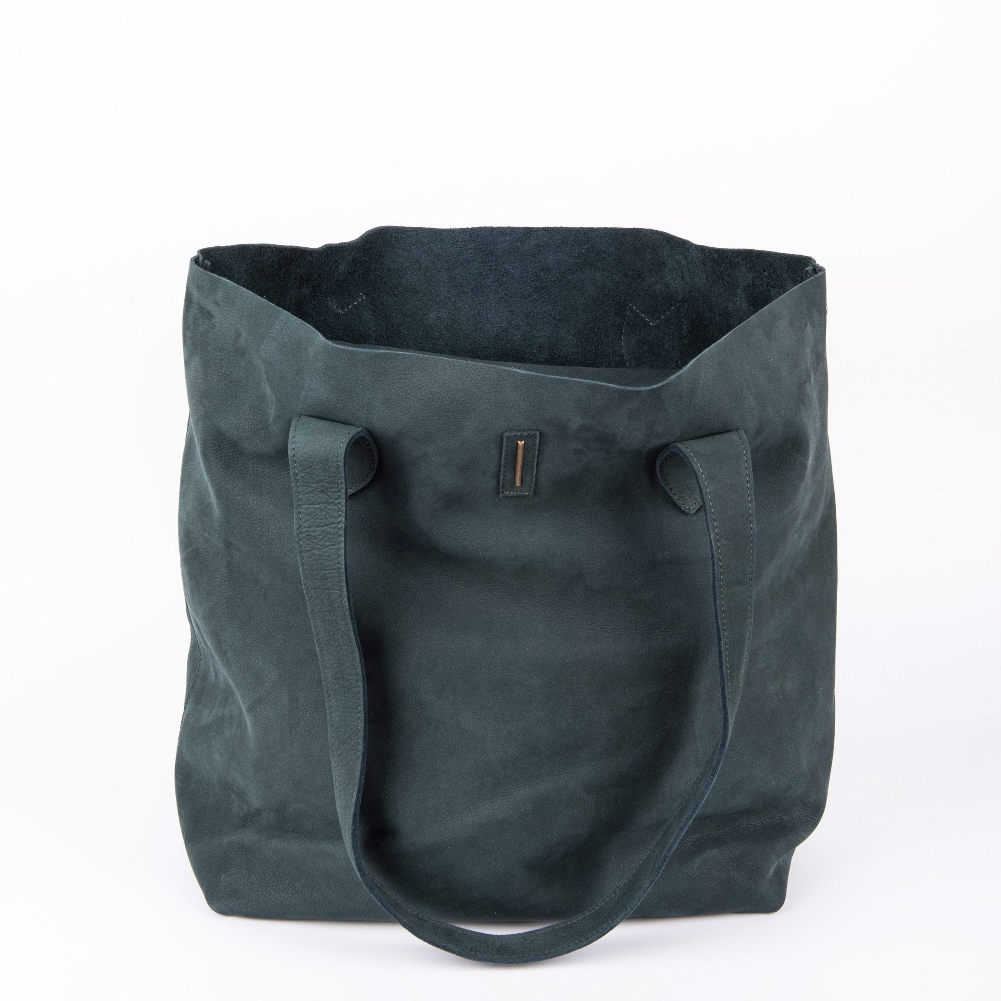 Alice long beach ottanio - borsa a spalla in pelle verde - Marta Ray