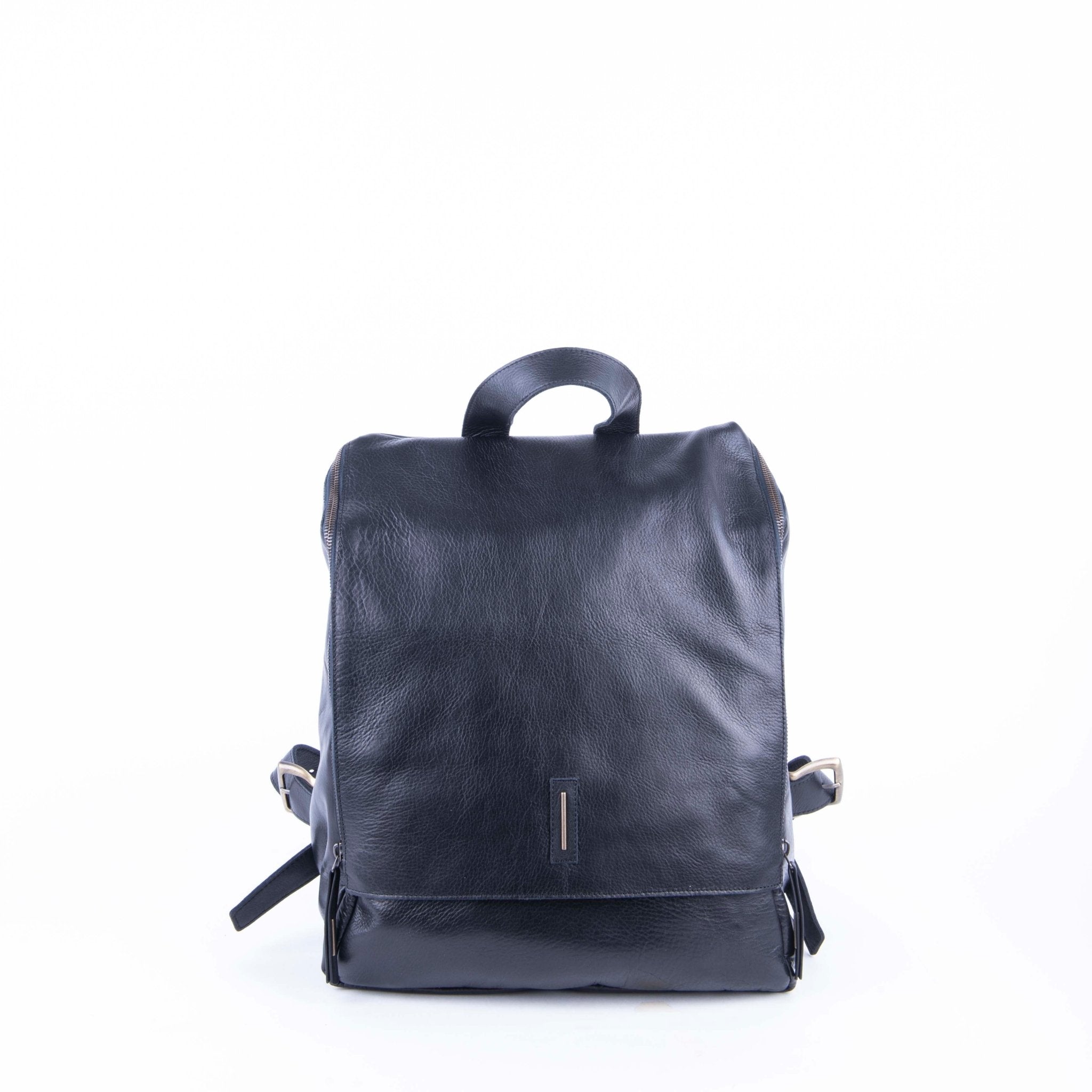 Andy mousse nero - zaino in pelle nera - Marta Ray